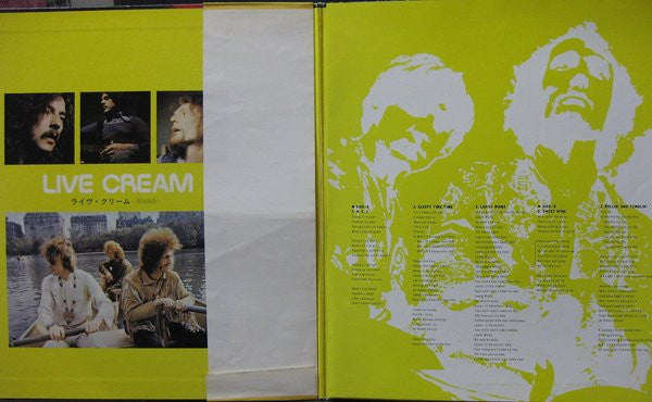 Cream (2) - Live Cream (Vinyl, LP, Album)