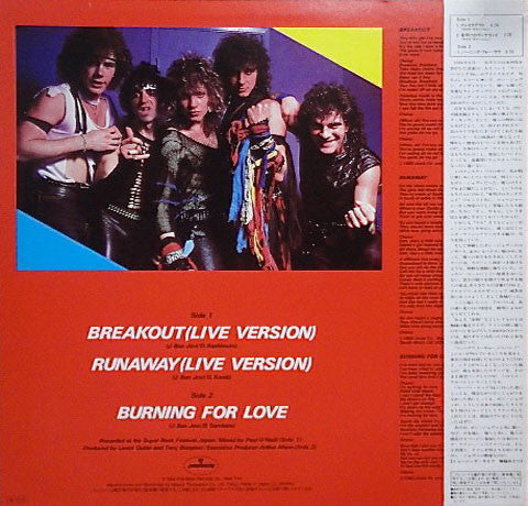 Bon Jovi - Burning For Love (Vinyl, 12", 45 RPM)
