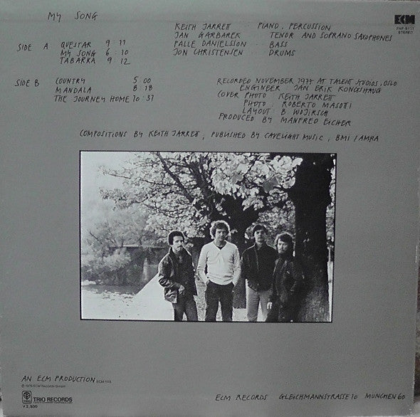 Keith Jarrett - My Song (Vinyl, LP, Album)