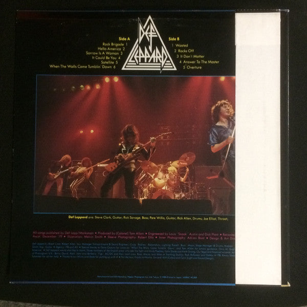 Def Leppard - On Through The Night (Vinyl, LP, Album, Reissue) Near Mint (NM or M-) / Very Good Plus (VG+)