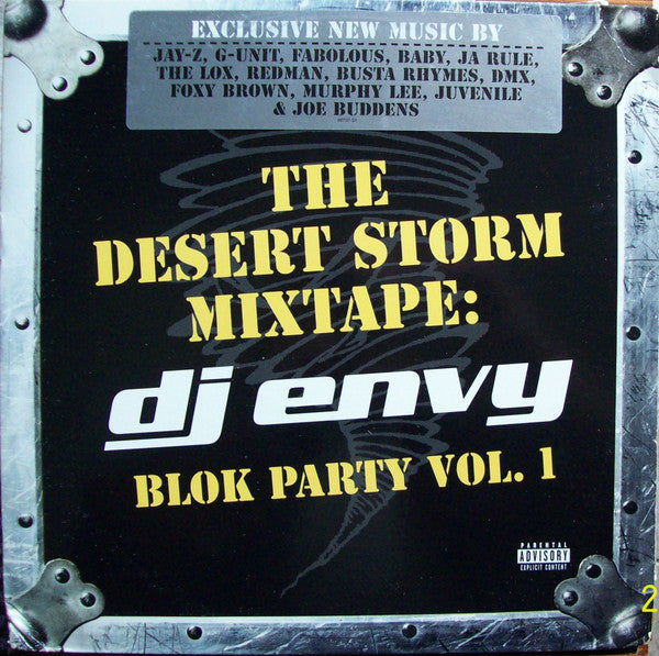 DJ Envy - The Desert Storm Mixtape: Blok Party Vol. 1 (2xVinyl, LP, Mixtape) Good Plus (G+) / Good (G)