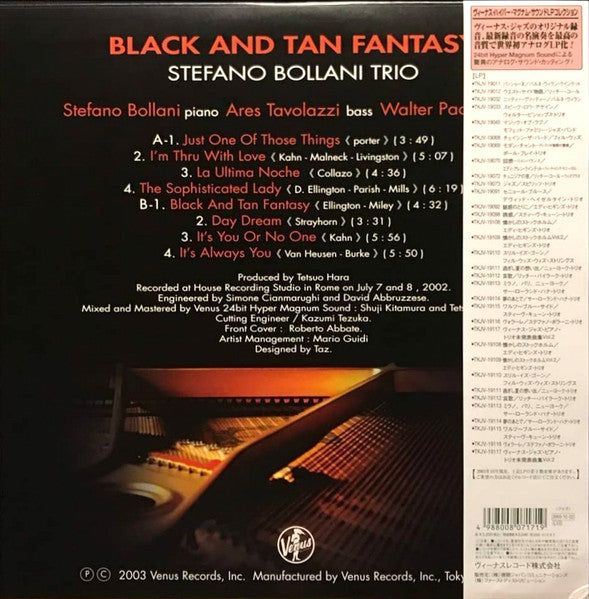 Stefano Bollani Trio - Black And Tan Fantasy (Vinyl, LP, Album) Very Good Plus (VG+) / Very Good Plus (VG+)