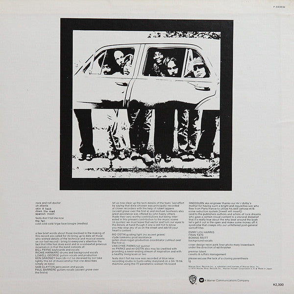 Little Feat - Feats Don't Fail Me Now (Vinyl, LP, Album)