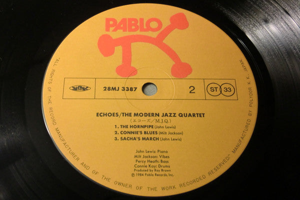 The Modern Jazz Quartet - Echoes (Vinyl, LP, Album, Repress, Stereo) Very Good Plus (VG+) / Very Good Plus (VG+)