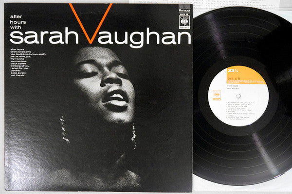 Sarah Vaughan - After Hours With Sarah Vaughan (Vinyl, LP, Album, Reissue, Mono) Very Good Plus (VG+) / Very Good Plus (VG+)