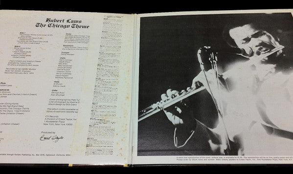 Hubert Laws - The Chicago Theme (Vinyl, LP, Album) Very Good Plus (VG+) / Very Good Plus (VG+)