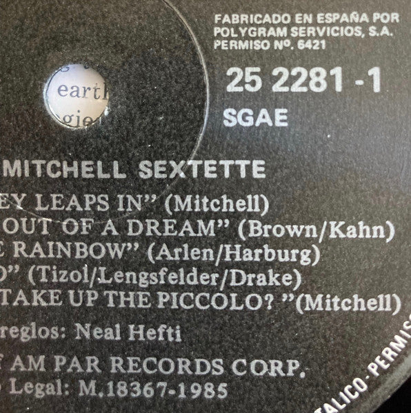 Whitey Mitchell Sextette - Whitey Mitchell Sextette (Vinyl, LP, Album, Reissue, Stereo) Very Good Plus (VG+) / Very Good (VG)