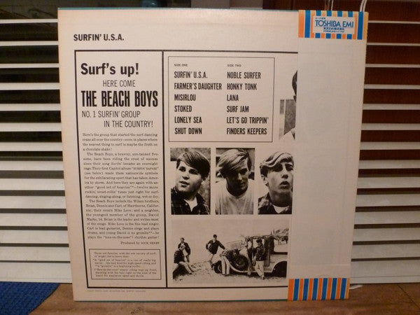 The Beach Boys - Surfin' USA (Vinyl, LP, Album, Reissue) Near Mint (NM or M-) / Good (G)