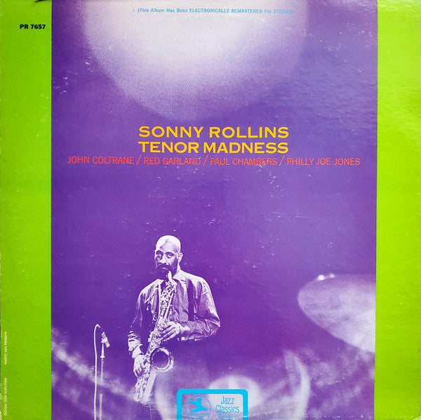 Sonny Rollins - Tenor Madness (Vinyl, LP, Album, Reissue, Stereo) Very Good Plus (VG+) / Very Good (VG)