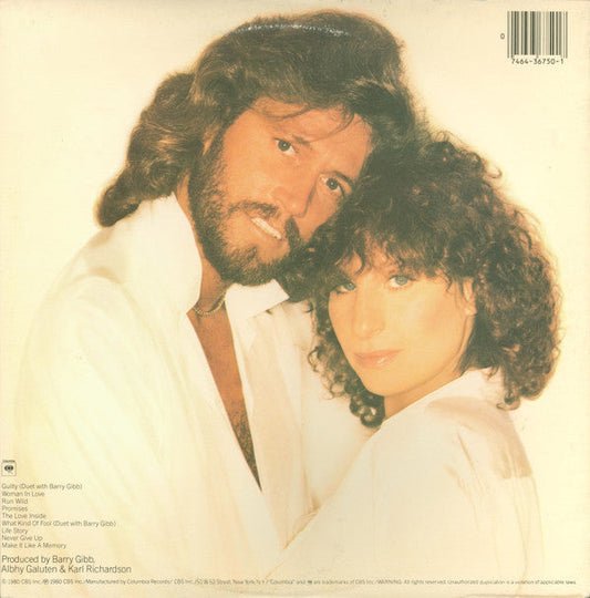 Barbra Streisand - Guilty (Vinyl, LP, Album, Stereo) Good Plus (G+) / Very Good (VG)
