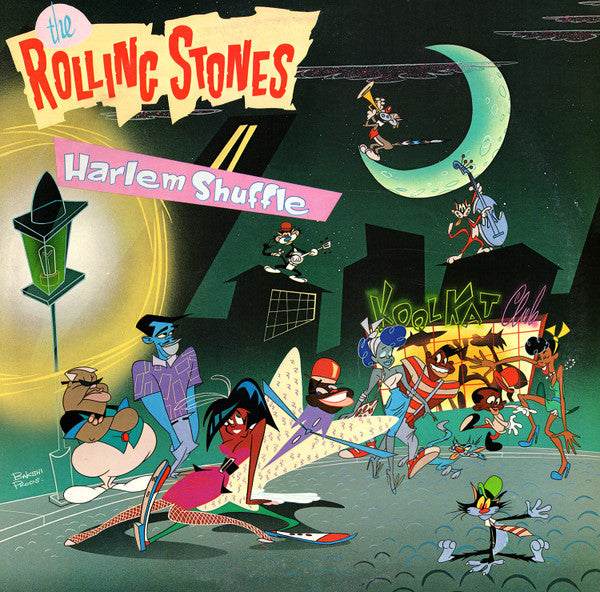 The Rolling Stones - Harlem Shuffle (Vinyl, 12", 45 RPM, Stereo) Very Good Plus (VG+) / Very Good Plus (VG+)