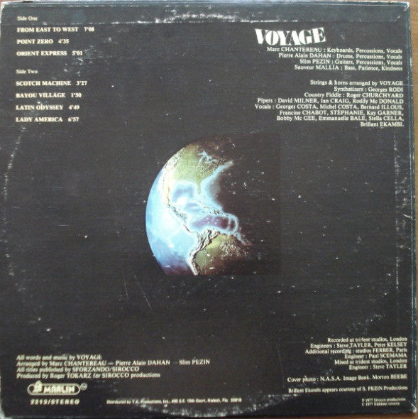 Voyage - Voyage (Vinyl, LP, Album) Good Plus (G+) / Very Good (VG)