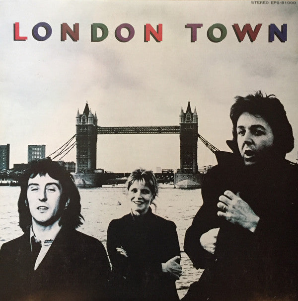Wings (2) - London Town (Vinyl, LP, Album, Stereo)