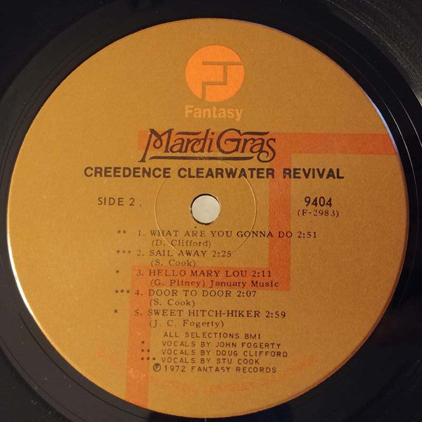 Creedence Clearwater Revival - Mardi Gras (Vinyl, LP, Album, Stereo)