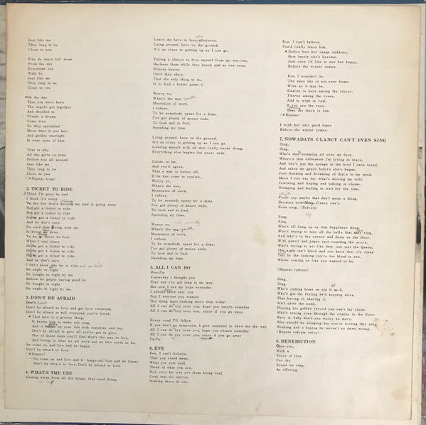 Carpenters - Ticket To Ride (Vinyl, LP, Album)