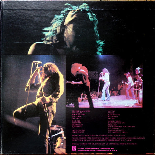 Deep Purple - Live In Japan = ライヴ・イン・ジャパン (Vinyl, LP, Album, Stereo)