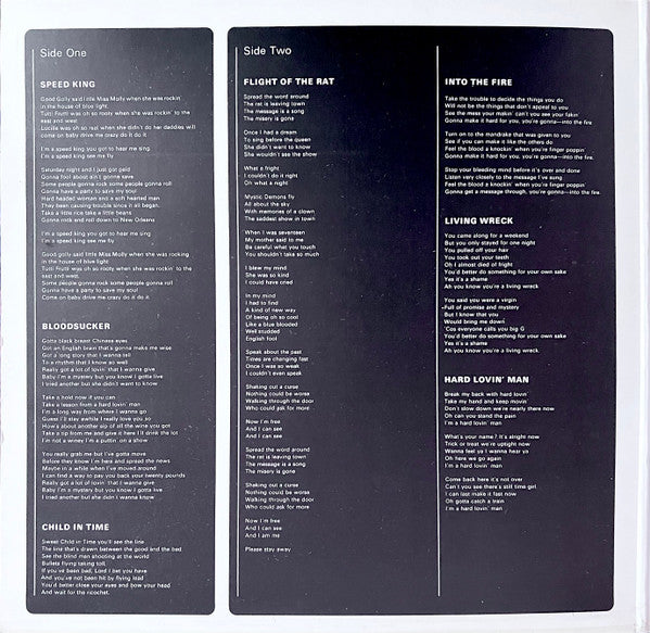 Deep Purple - Deep Purple In Rock (Vinyl, LP, Album, Reissue) Very Good Plus (VG+) / Very Good Plus (VG+)