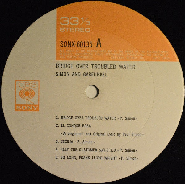 Simon & Garfunkel - Bridge Over Troubled Water (Vinyl, LP, Album, S...