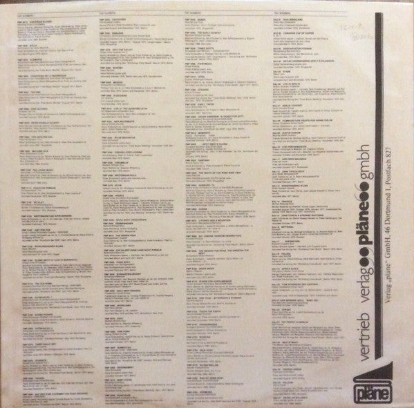Interjazz IV - Good Old Circus (Vinyl, LP, Album) Very Good Plus (VG+) / Very Good (VG)