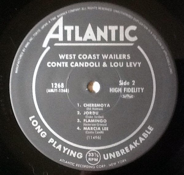 Conte Candoli - West Coast Wailers (Vinyl, LP, Album, Reissue)