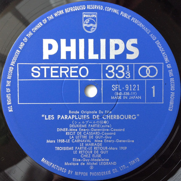Michel Legrand - The Umbrellas of Cherbourg (2xVinyl, LP, Album, Stereo) Very Good (VG) / Very Good (VG)
