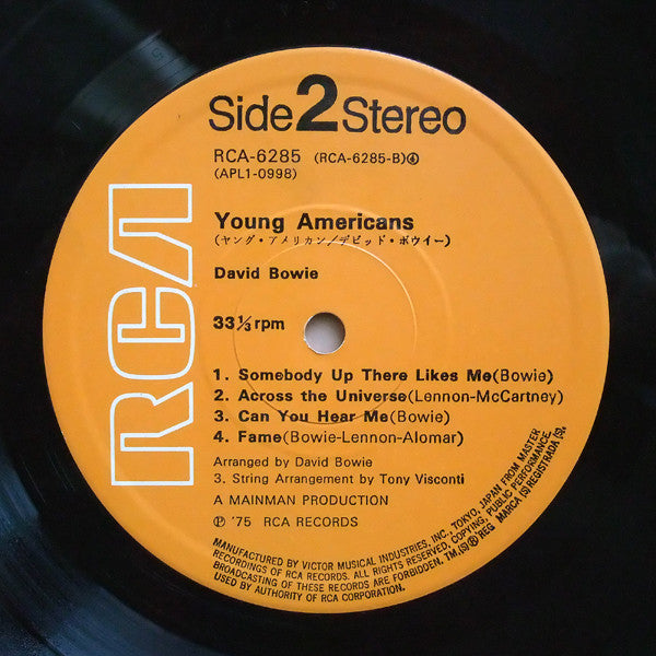 David Bowie - Young Americans (Vinyl, LP, Album)