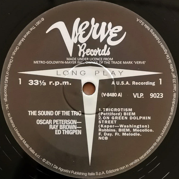 Oscar Peterson - The Sound Of The Trio (Vinyl, LP, Album, Reissue, ...