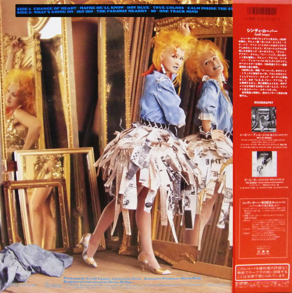 Cyndi Lauper - True Colors (Vinyl, LP, Album, Stereo)