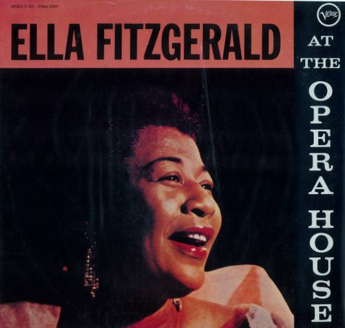Ella Fitzgerald - Ella Fitzgerald At The Opera House (Vinyl, LP, Album, Reissue, Mono) Very Good Plus (VG+) / Very Good Plus (VG+)