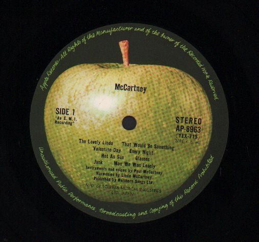 Paul McCartney - McCartney (Vinyl, LP, Album, Reissue)