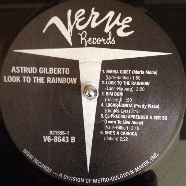 Astrud Gilberto - Look To The Rainbow (Vinyl, LP, Album, Reissue, Stereo) Near Mint (NM or M-) / Very Good Plus (VG+)