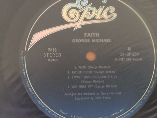 George Michael - Faith (Vinyl, LP, Album)