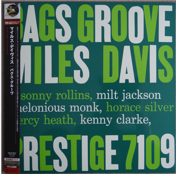 Miles Davis - Bags Groove (Vinyl, LP, Album, Limited Edition, Reissue, Remastered, Mono) Near Mint (NM or M-) / Near Mint (NM or M-)