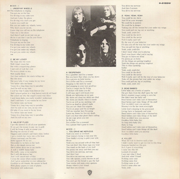 Alice Cooper - Killer (Vinyl, LP, Album, Stereo)