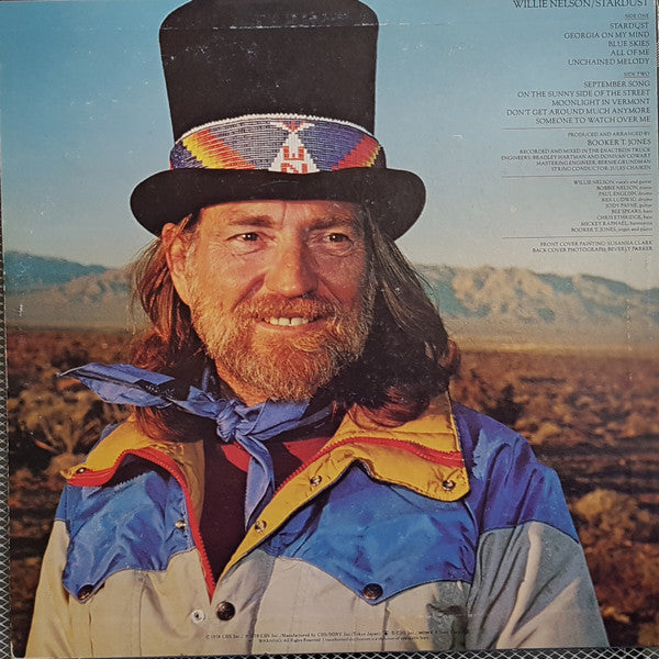 Willie Nelson - Stardust (Vinyl, LP, Album) Good Plus (G+) / Very Good Plus (VG+)