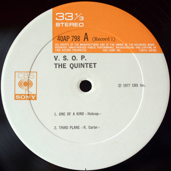 The V.S.O.P. Quintet - The Quintet (2xVinyl, LP, Album) Very Good Plus (VG+) / Very Good Plus (VG+)