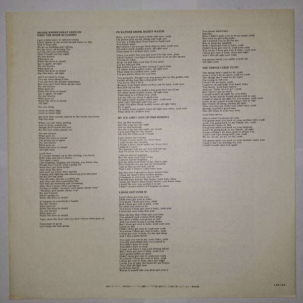 Little Junior Parker - I Tell Stories Sad And True I Sing The Blues And Play Harmonica Too It Is Very Funky (Vinyl, LP, Album, Reissue) Very Good Plus (VG+) / Very Good (VG)