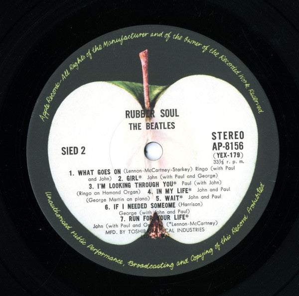 The Beatles - Rubber Soul (Vinyl, LP, Album, Reissue)