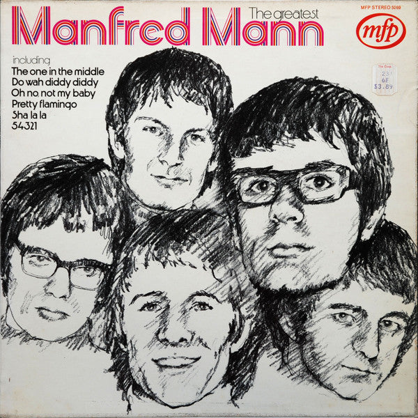Manfred Mann - The Greatest (Vinyl, LP, Compilation, Stereo)