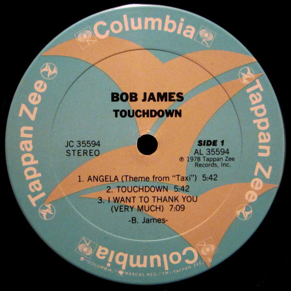 Bob James - Touchdown (Vinyl, LP, Album, Stereo)