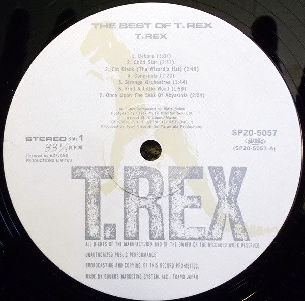 T. Rex - Flyback - The Best Of T. Rex (Vinyl, LP, Compilation)
