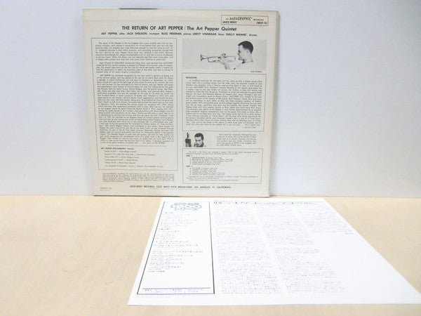 Art Pepper - The Return Of Art Pepper (Vinyl, LP, Album, Limited Ed...