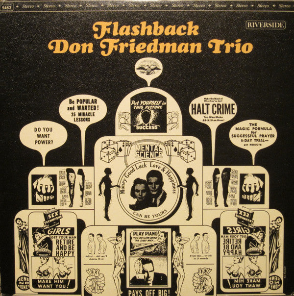 Don Friedman Trio - Flashback (Vinyl, LP, Album, Reissue, Stereo) Near Mint (NM or M-) / Very Good Plus (VG+)