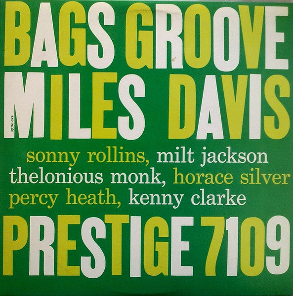 Miles Davis - Bags Groove (Vinyl, LP, Album, Reissue, Repress)