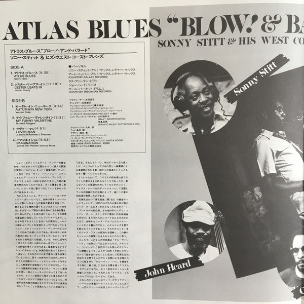 Sonny Stitt & His West Coast Friends - Atlas Blues "Blow! & Ballade...