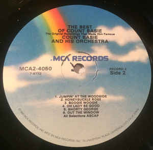 Count Basie Orchestra - The Best Of Count Basie (2xVinyl, LP, Compilation) Very Good (VG) / Very Good Plus (VG+)