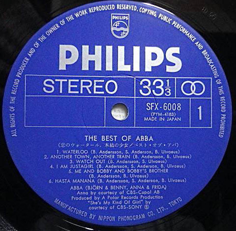 ABBA - The Best Of (Vinyl, LP, Compilation)