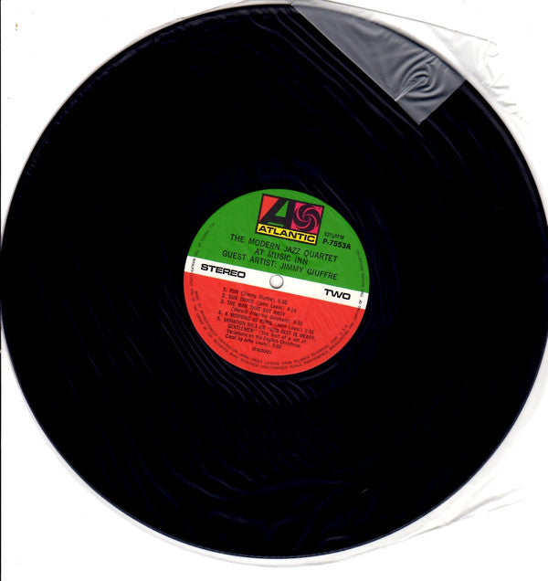The Modern Jazz Quartet - The Modern Jazz Quartet At Music Inn (Vinyl, LP, Album, Reissue, Stereo) Near Mint (NM or M-) / Very Good Plus (VG+)