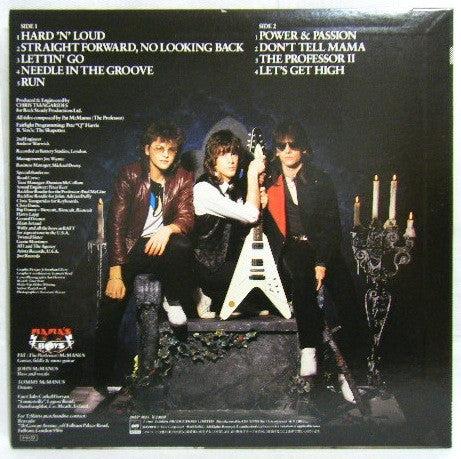 Mama's Boys - Power And Passion (Vinyl, LP, Album)
