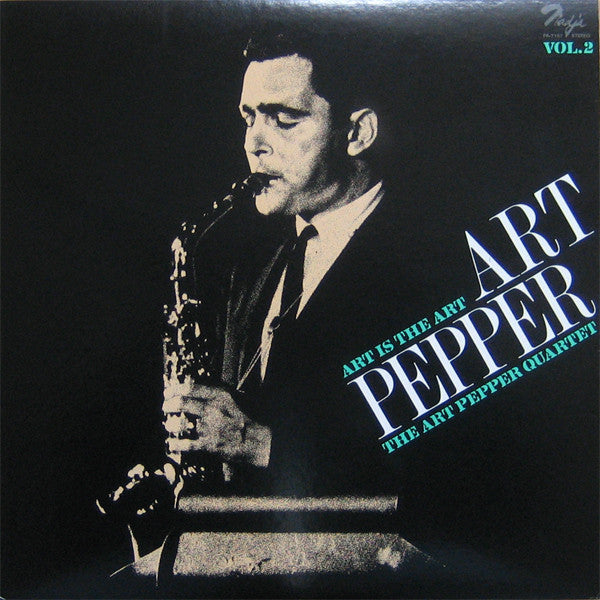 Art Pepper Quartet - Art Is The Art Vol. 2 (Vinyl, LP, Album, Reiss...